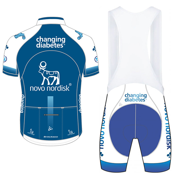 2017 Maglia Novo Nordisk blu